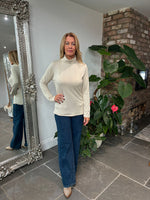 Stone Roll Neck Top Julia